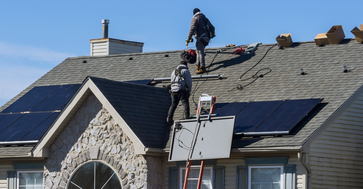 Replacing a Roof with Solar Panels Sunnova